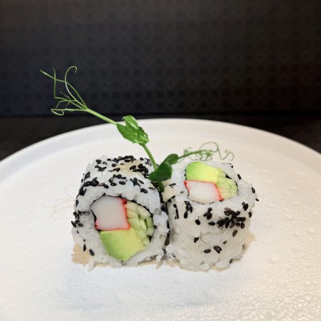 California surimi, avocat , concombre